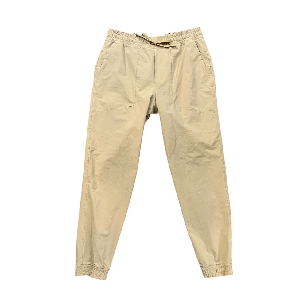 Lululemon Jogger Mens L Large Beige ABC Utilitech Elastic Drawstring Waist
